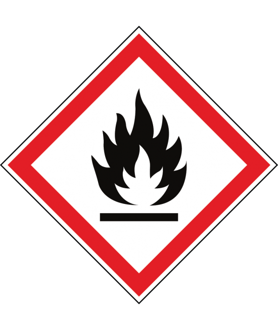 Warning signs and stickers GHS02 - Flammable