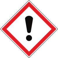 Warning signs and stickers GHS07 - Harmful
